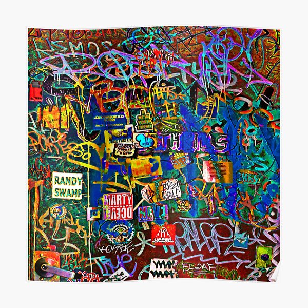 New York Graffiti #8a Poster