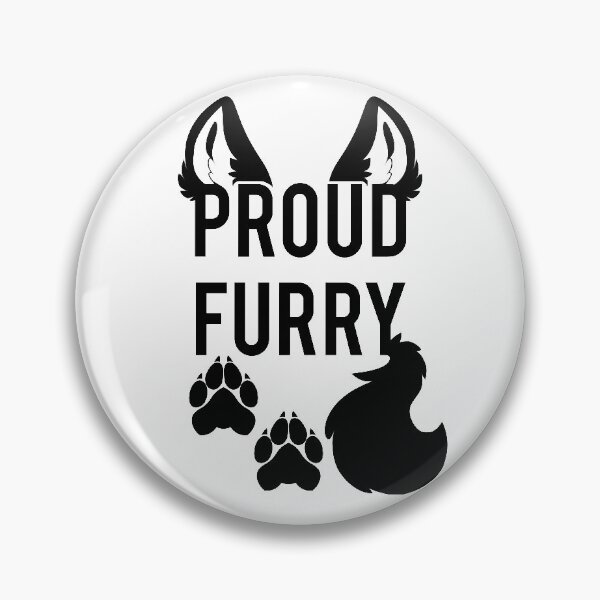 Item preview, PROUD FURRY   -black- designed and sold by 8Bit-Paws.