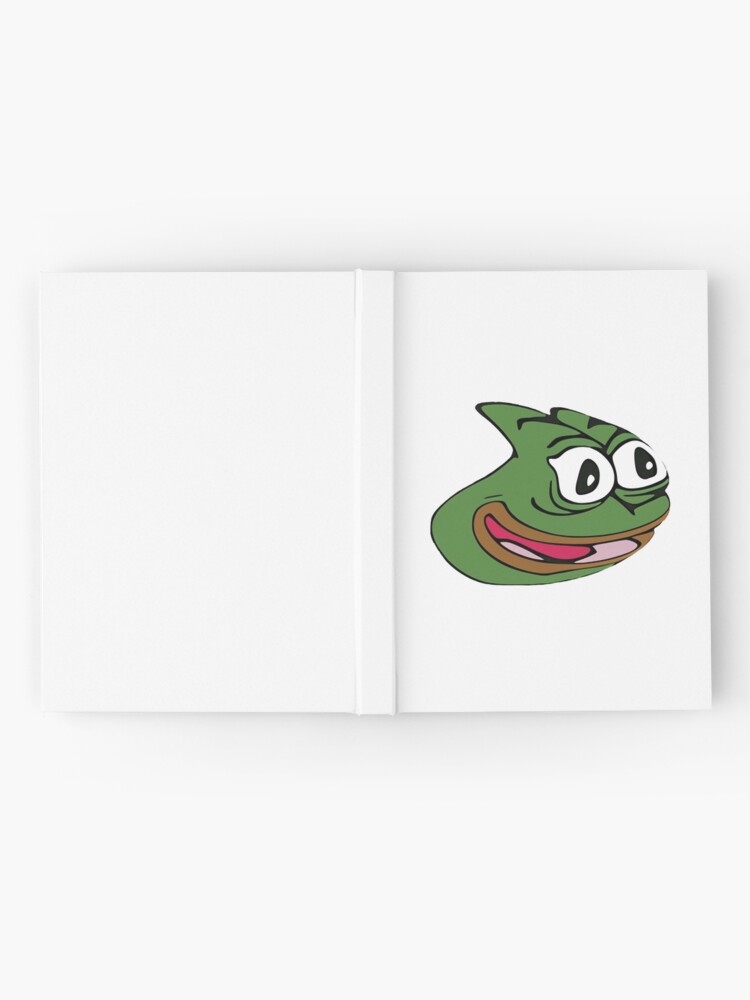 Pepega in HD Twitch Emote  Spiral Notebook for Sale by Reboot Designs