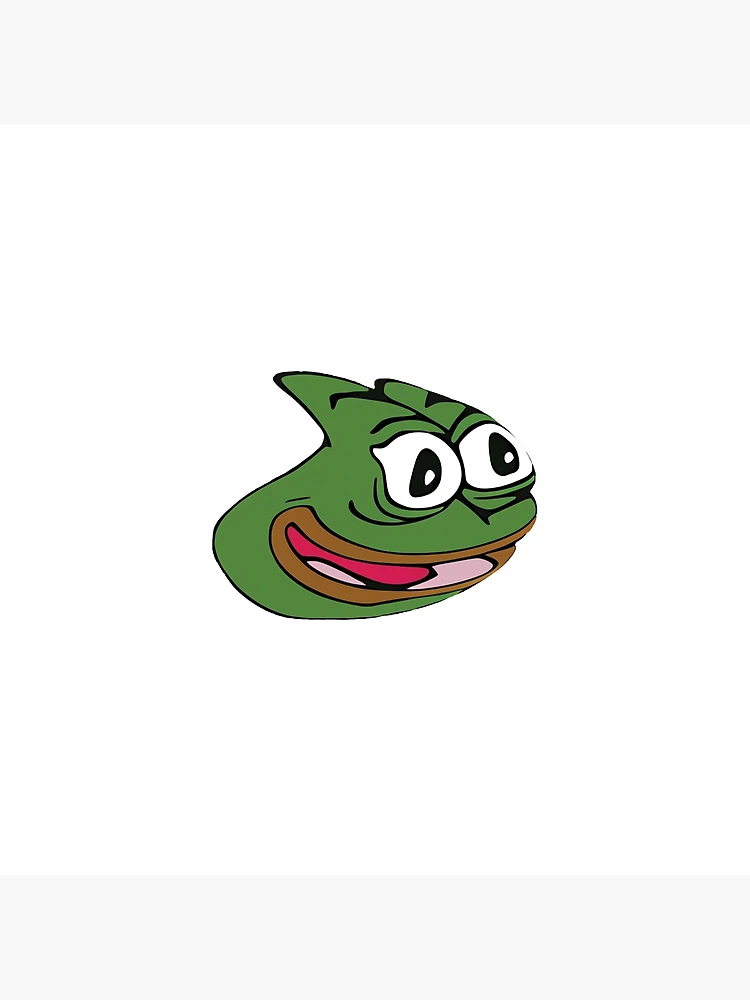 Pepega in HD Twitch Emote  Art Board Print for Sale by Reboot
