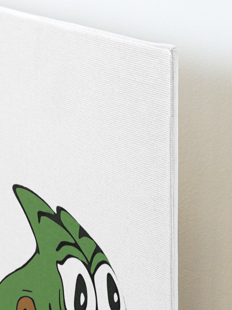 Pepega in HD Twitch Emote  Mounted Print for Sale by Reboot Designs