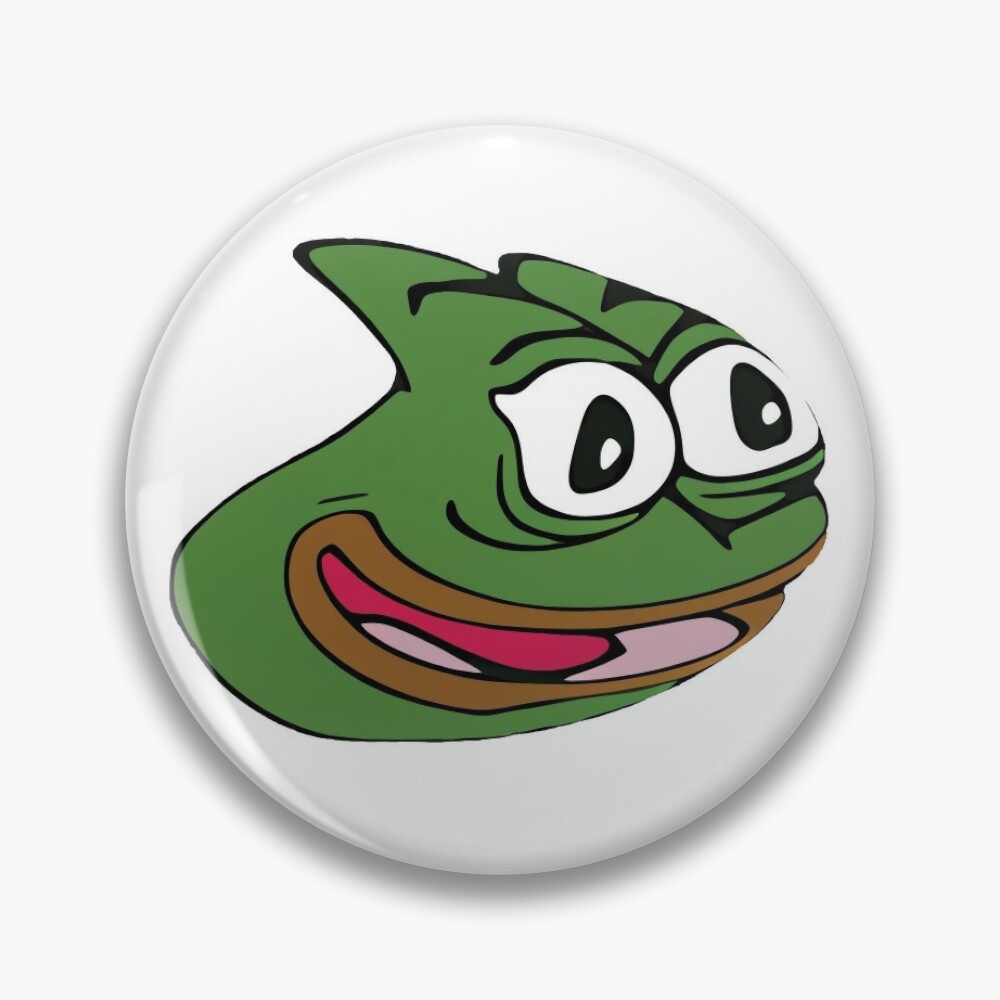 Pepega Twitch Emote  Pin for Sale by TheZecrom