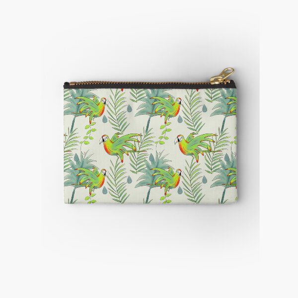 Item preview, Parrots and Palm Leaves designed and sold by Clare Walker.