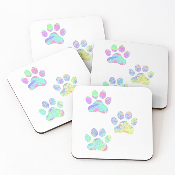 Item preview, Neon Dog Paw designed and sold by BohemianBalance.