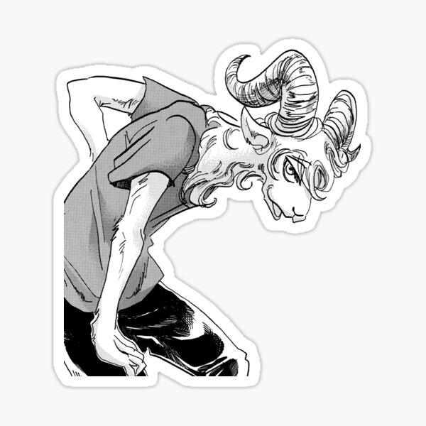 Pina From Beastars Sticker By Michaelsans Redbubble