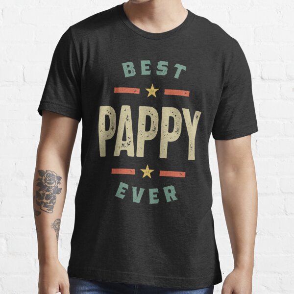 Mens Grandpa Gift Proud Poppy Granddaughter Essential T-Shirt for Sale by  cidolopez