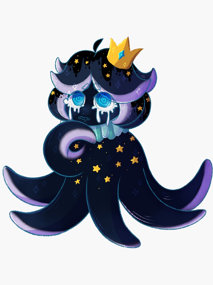 "Squid ink cookie" Sticker for Sale by Rainb0w-S0da | Redbubble