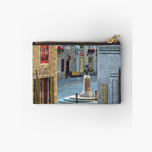 Item preview, Rue Sous-le-Fort And Louis XIV Monument, Old Quebec City designed and sold by Yannik Hay.