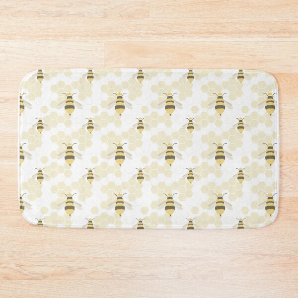 Item preview, Queen Bee Pattern (white background) designed and sold by stayhella.