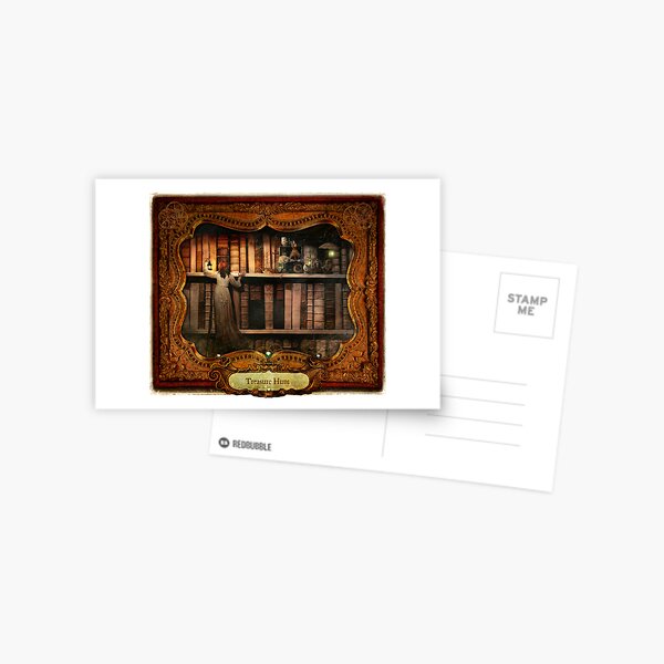 2012 Steampunk Calendar Page 9 Postcard