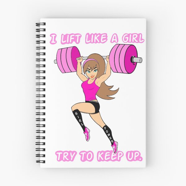 Item preview, fitness, fitness girl, barbell girl, girls who lift designed and sold by Tim Addison.