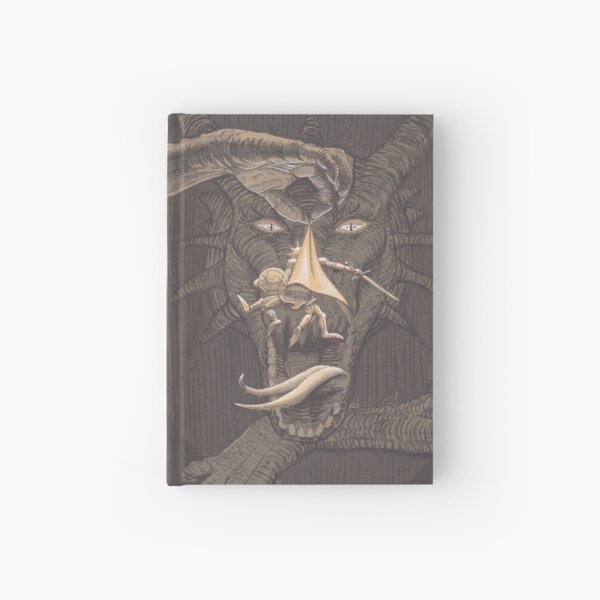 Dragons prefer when it's crispy Hardcover Journal