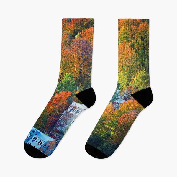 Item preview, Bromont Resort in Autumn designed and sold by Yannik Hay.