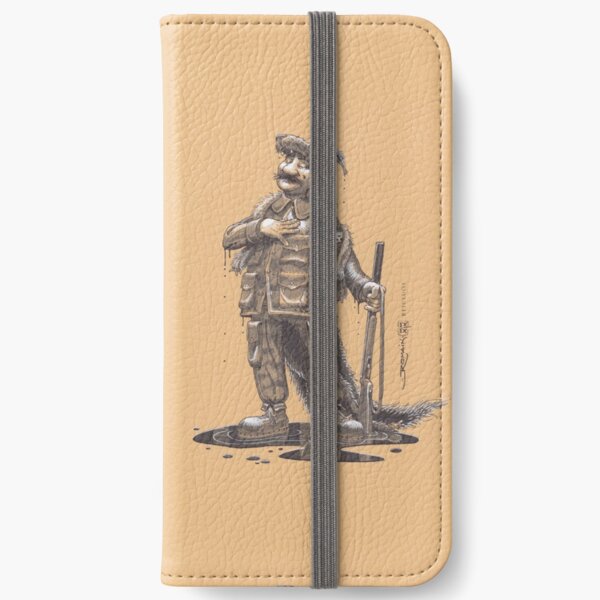 Wolf hunter iPhone Wallet
