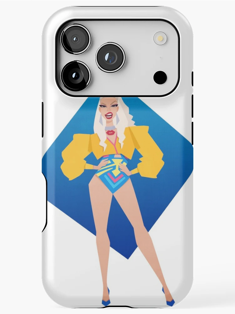 Thumbnail 1 of 4, iPhone Case, Nicky Doll designed and sold by RikDrawsThings.