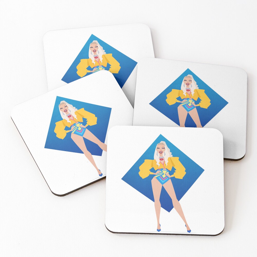 Item preview, Coasters (Set of 4) designed and sold by RikDrawsThings.