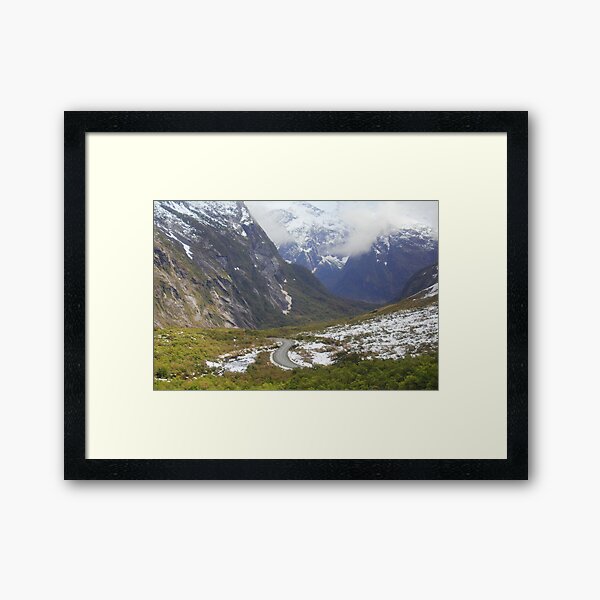 Item preview, View from the road into Milford Sound designed and sold by Martin  Brinsley.