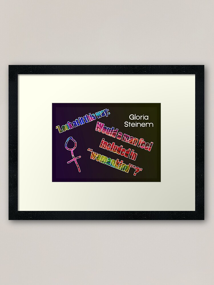 Alternate view of Look at it this way... Framed Art Print