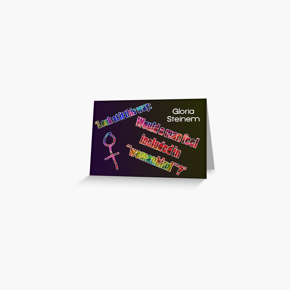 Look at it this way... Greeting Card