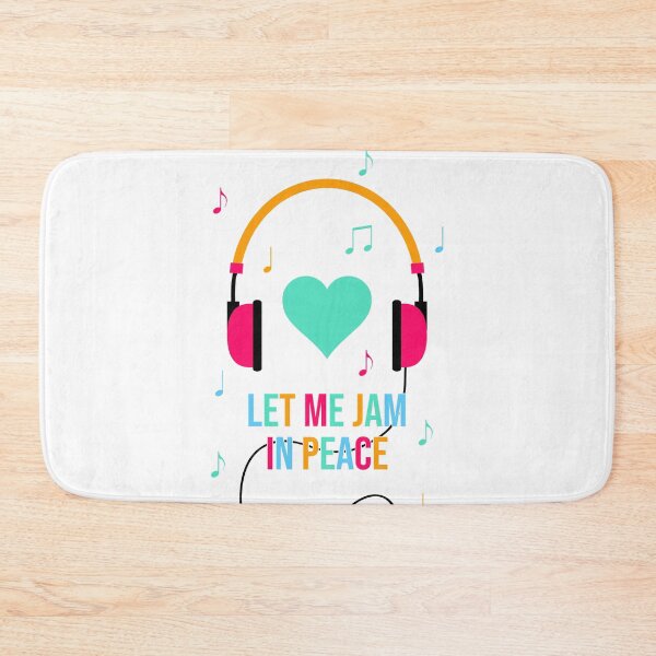 Item preview, Colorful Headphones - Let Me Jam in Peace designed and sold by MaplewoodMerch.