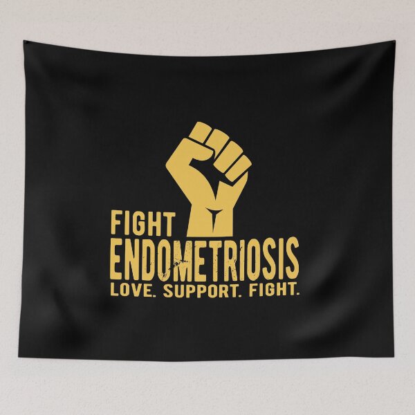 Item preview, Fight Endometriosis, Endometriosis Awareness designed and sold by Ripper19.