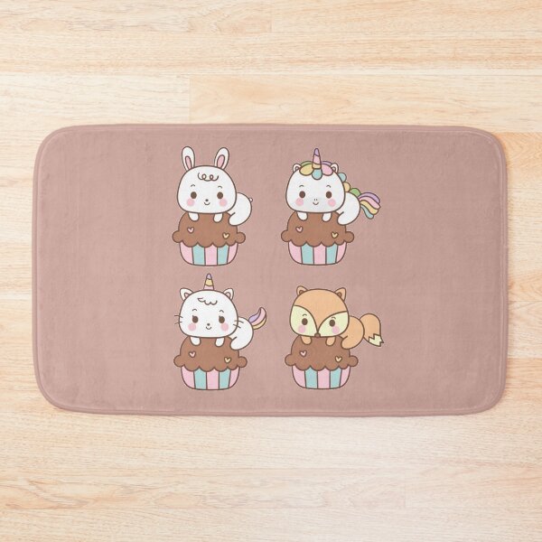 Item preview, Cute Animals Cupcakes designed and sold by kawaiistudio.
