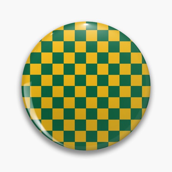 Item preview, African Union National Colors | Plaid Pattern - Matt Gold and Green (National Colours of Africa) designed and sold by Dator-Abstracts.