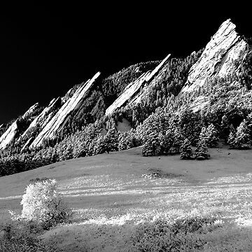 Artwork thumbnail, Flatirons In Infrared by Gregory J Summers