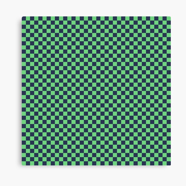 Item preview, Youthful Mint | Plaid Pattern - Matt Teal and Grey designed and sold by Dator-Abstracts.
