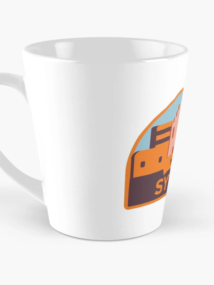 Thumbnail 3 of 4, Coffee Mug, Made In Sydney Sticker designed and sold by RajaGraphica.
