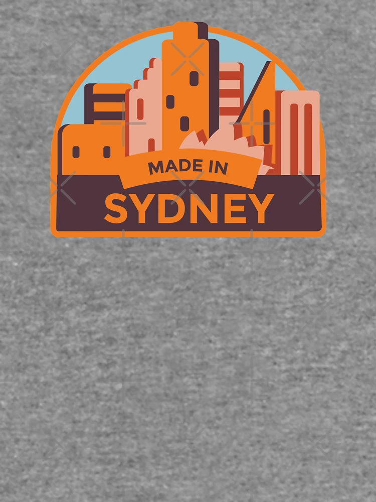 Thumbnail 6 of 6, Lightweight Sweatshirt, Made In Sydney Sticker designed and sold by RajaGraphica.