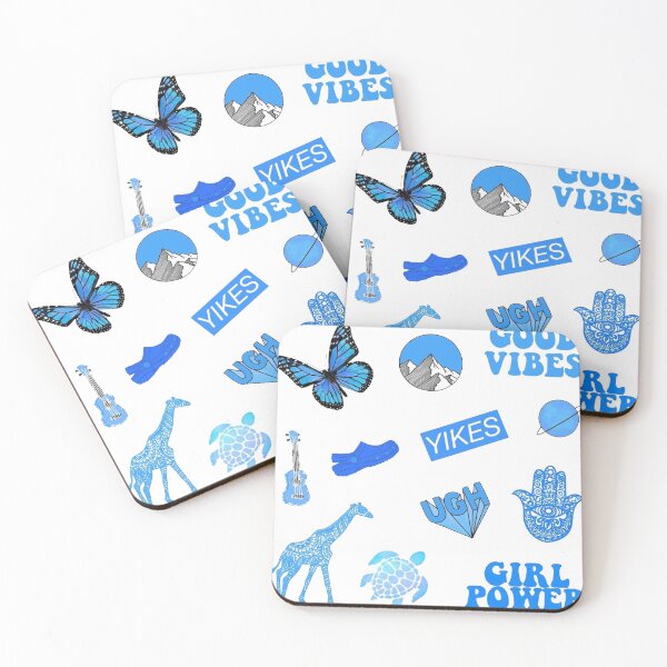 Item preview, Blue sticker pack designed and sold by stickerdesignss.