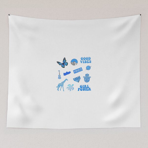 Item preview, Blue sticker pack designed and sold by stickerdesignss.
