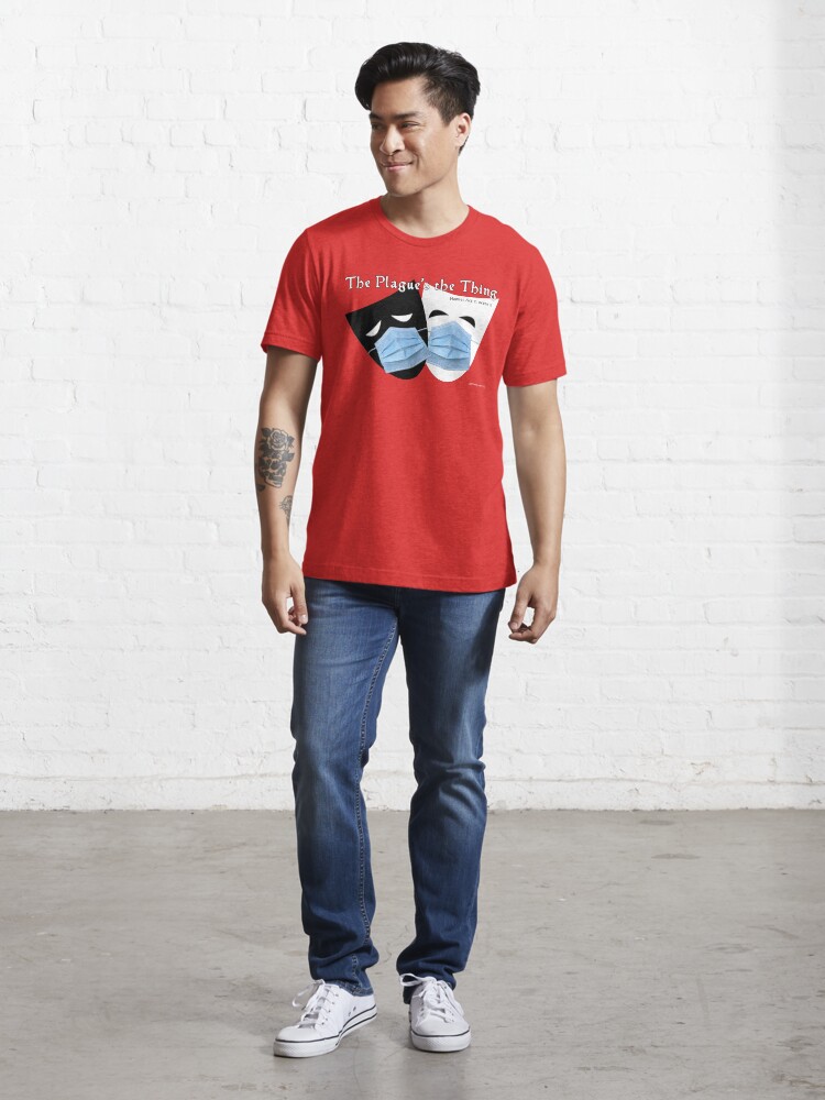 Alternate view of The Plague's the Thing Essential T-Shirt