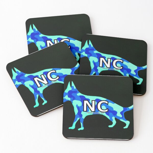 Item preview, Aqua Camouflage NC German Shepherd  designed and sold by barryknauff.