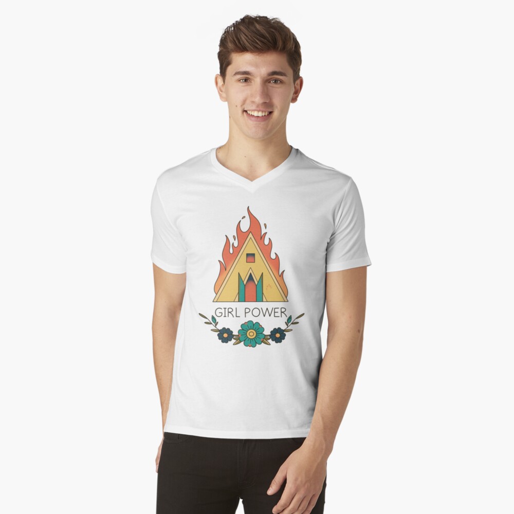 Item preview, V-Neck T-Shirt designed and sold by despresso.