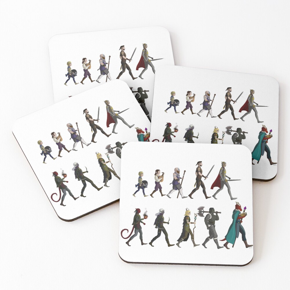 Item preview, Coasters (Set of 4) designed and sold by Milmino.