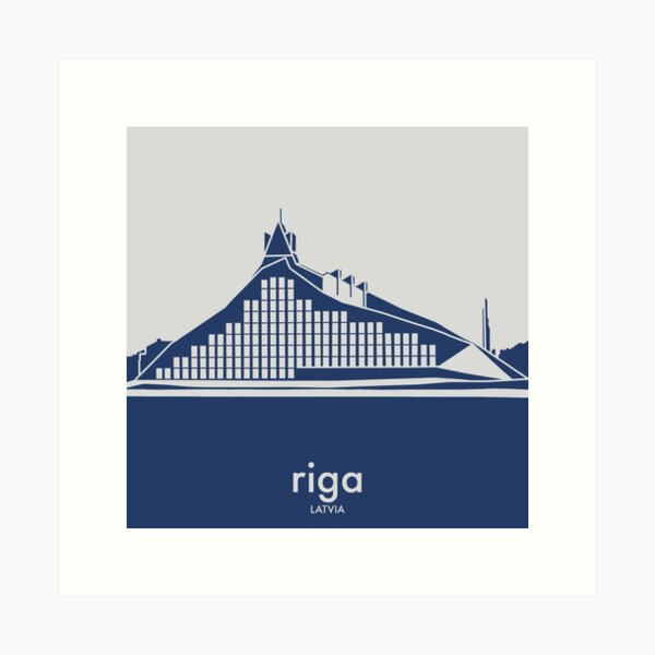 Item preview, Iconic Riga designed and sold by CPTVDesign.