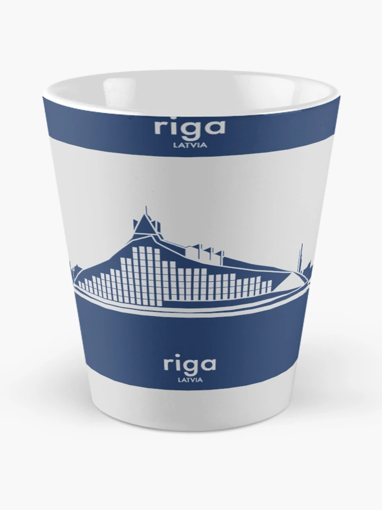 Thumbnail 2 of 4, Coffee Mug, Iconic Riga designed and sold by CPTVDesign.