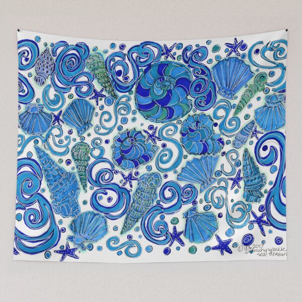 Item preview, Sea Treasures designed and sold by Liz Neighbors.