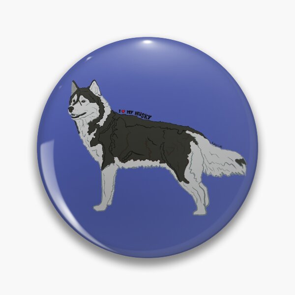 Item preview, I Love my Husky designed and sold by creativecroft15.