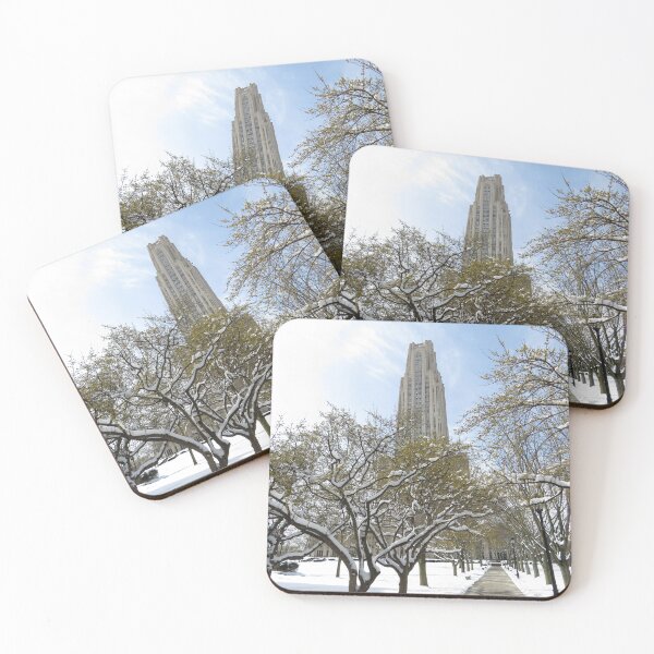 Item preview, Cathedral of Learning at Pitt in the Winter designed and sold by LJSparvero.