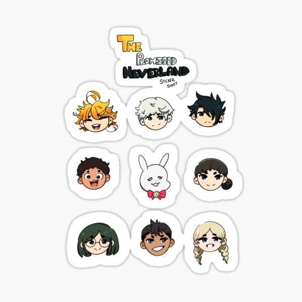 The Promised Neverland Characters | Sticker