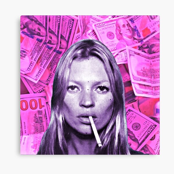 Kate Moss Canvas Print