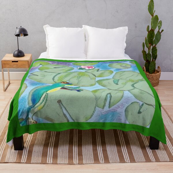 Item preview, Frog Leap Among The Lily Pads  designed and sold by pinkyjainpan.