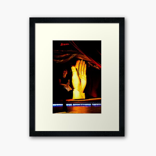 One Silent Clap Framed Art Print