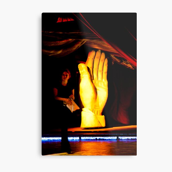 One Silent Clap Metal Print