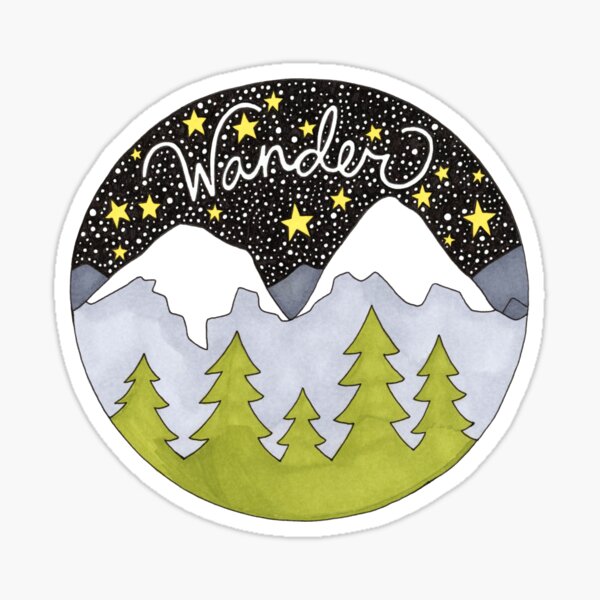 Wanderlust Sticker