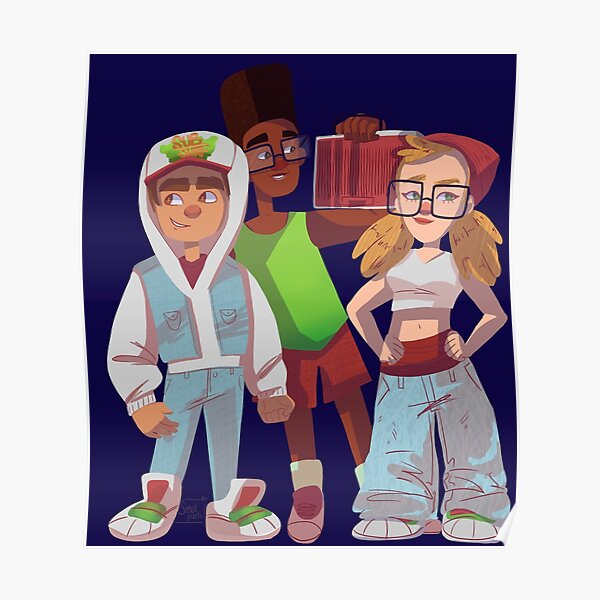 Subway Surfer Posters Redbubble