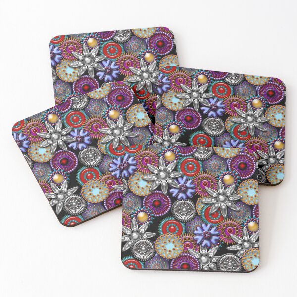 Artikelvorschau, Bejeweled Brooches, iPad Case entworfen und verkauft von CheriesArt.